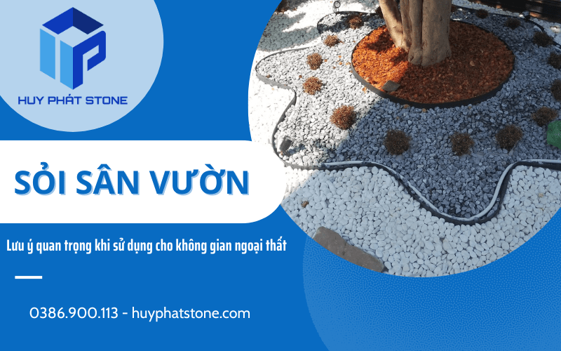 sỏi sân vườn