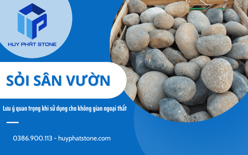 sỏi sân vườn