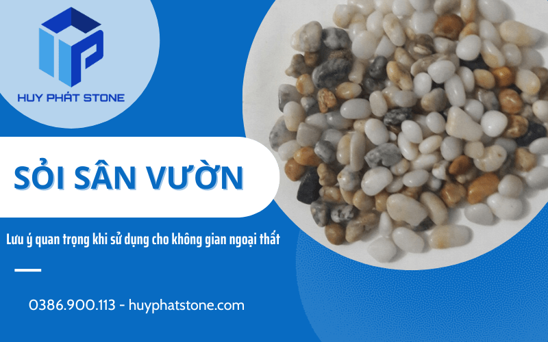 sỏi sân vườn