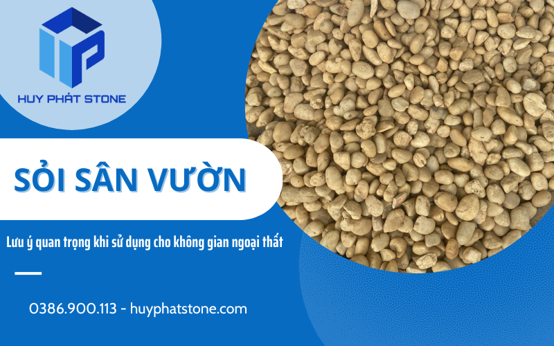 sỏi sân vườn