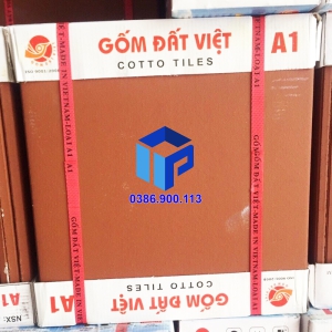 Gạch đỏ lát sân Đất Việt