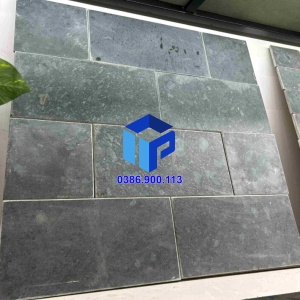 ĐÁ MÀI BÓNG XANH RÊU 15×30 ỐP TƯỜNG
