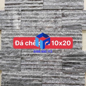 đá chẻ đen 10x20