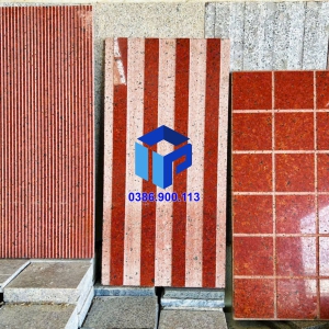 ĐÁ LÁT SÂN ĐỎ 3060  CHẠY CHỈ