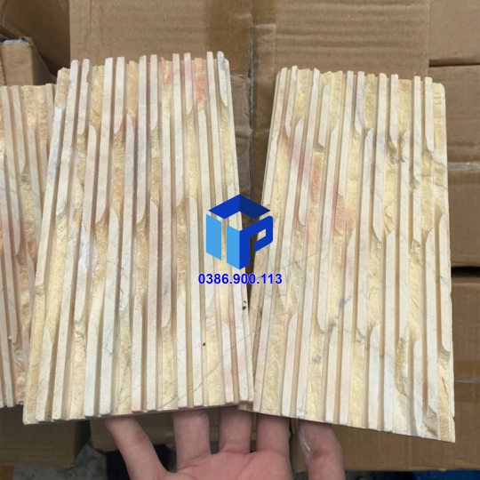 đá răng lược vàng 10x20