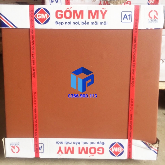 Gạch lát sân cotto Gốm Mỹ-không tráng men