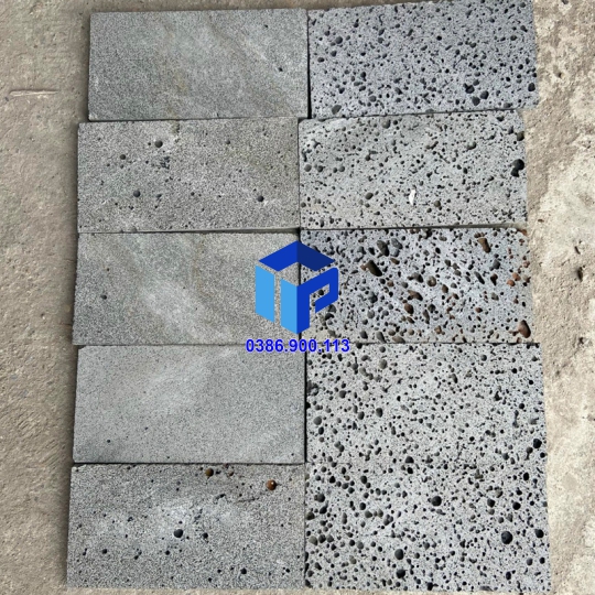 đá ong xám 10x20 dày 1.2cm