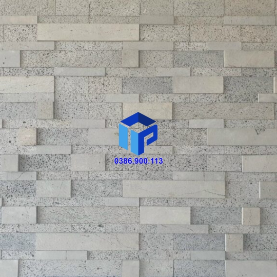 ĐÁ ONG XÁM ỐP TƯỜNG 3D