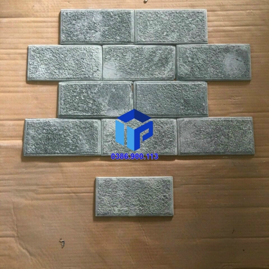 đá giả cổ xanh 10x20