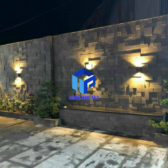 đá ong xám 3d ốp tường