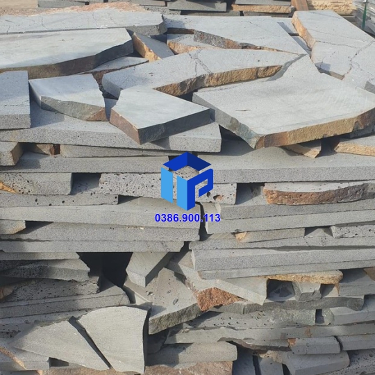 Đá rối tổ ong xám lát sân