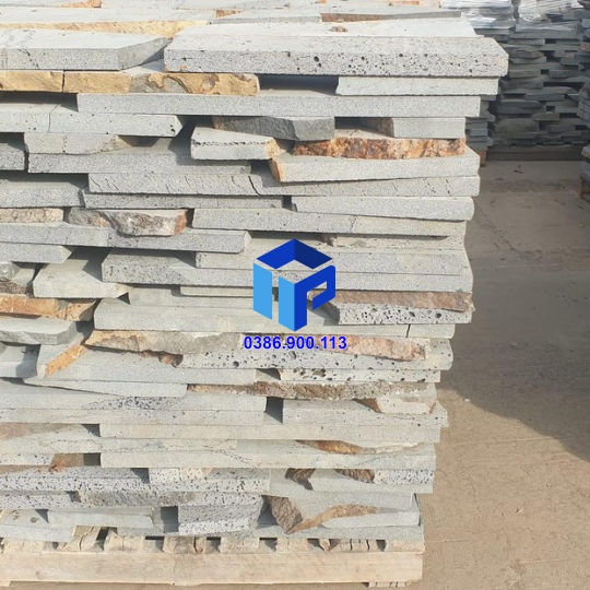 Đá rối tổ ong xám lát sân