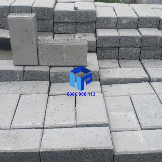 Gạch tự chèn kiểu chữ nhật 200x100x60mm