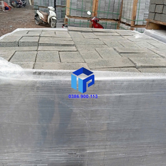 Gạch tự chèn kiểu chữ nhật 200x100x60mm